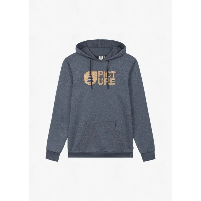 Sudadera Picture Sótano Hombre Capucha Cork (Azul oscuro Melange)