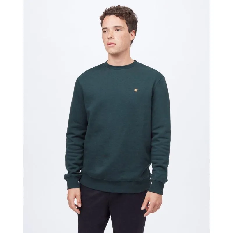 Sudadera Tentree Treefleece Classic Crew para hombre (verde bosque oscuro)