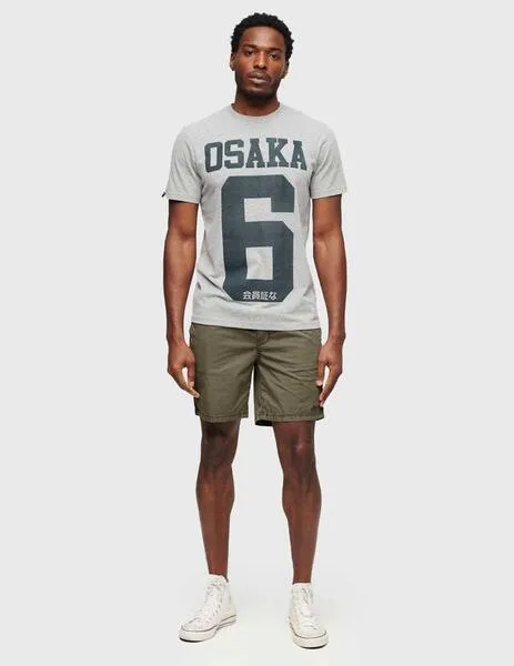 Superdry Walk Short Pantalones cortos verdes para hombre