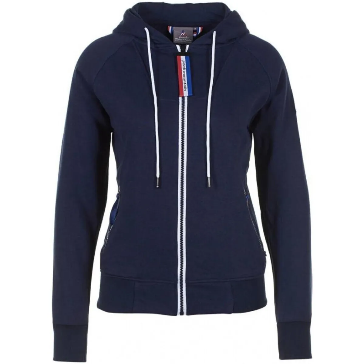 Sweat zippé à capuche femme ANDORE