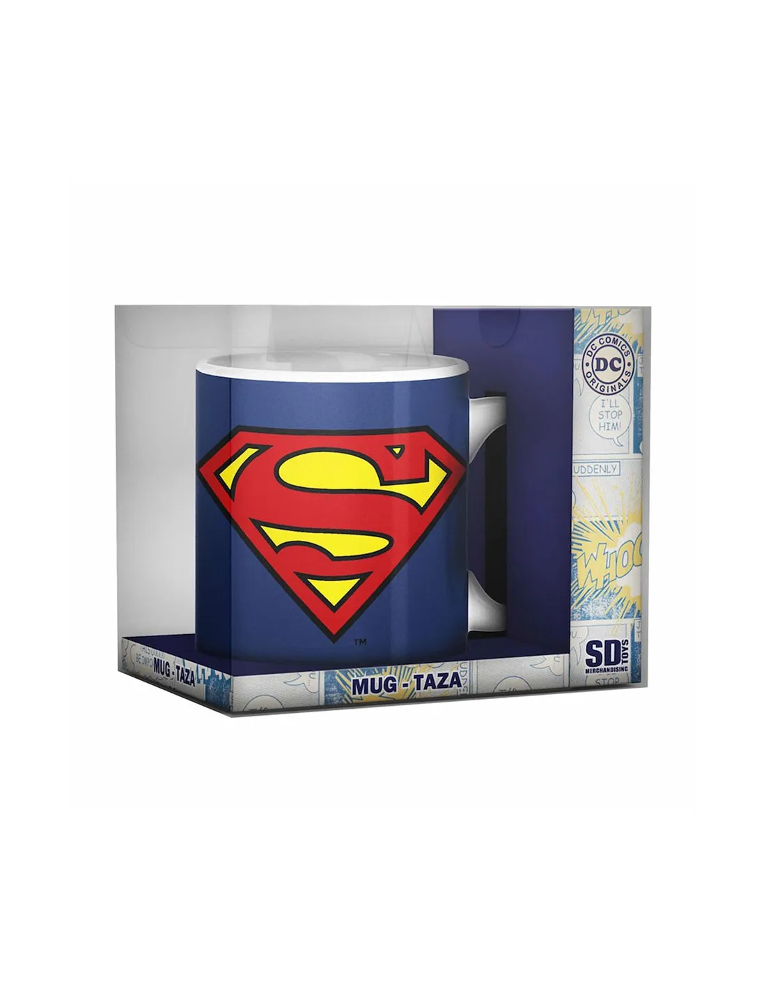 Taza Cerámica logo Superman, DC Comics