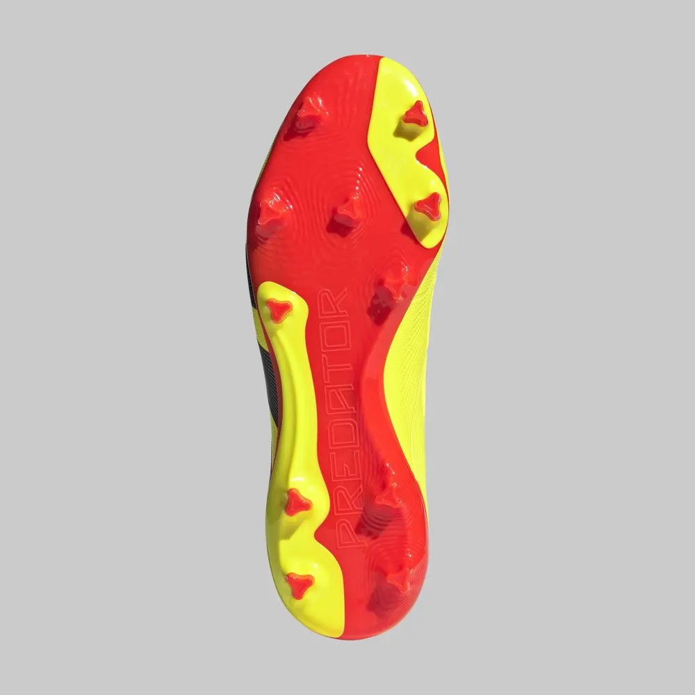 Tenis adidas Predator League FG Energy Citrus Hombre