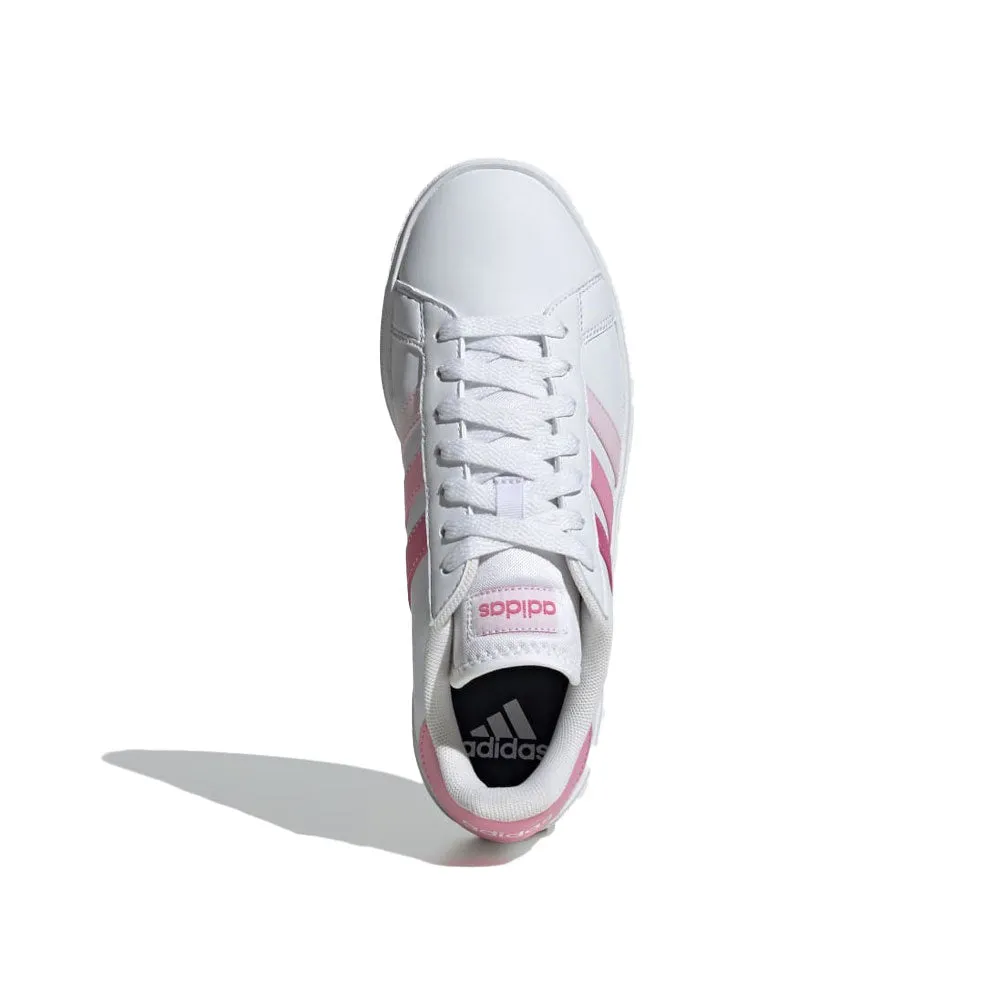 TENIS MUJER ADIDAS GRAND COURT  BLANCOROSA