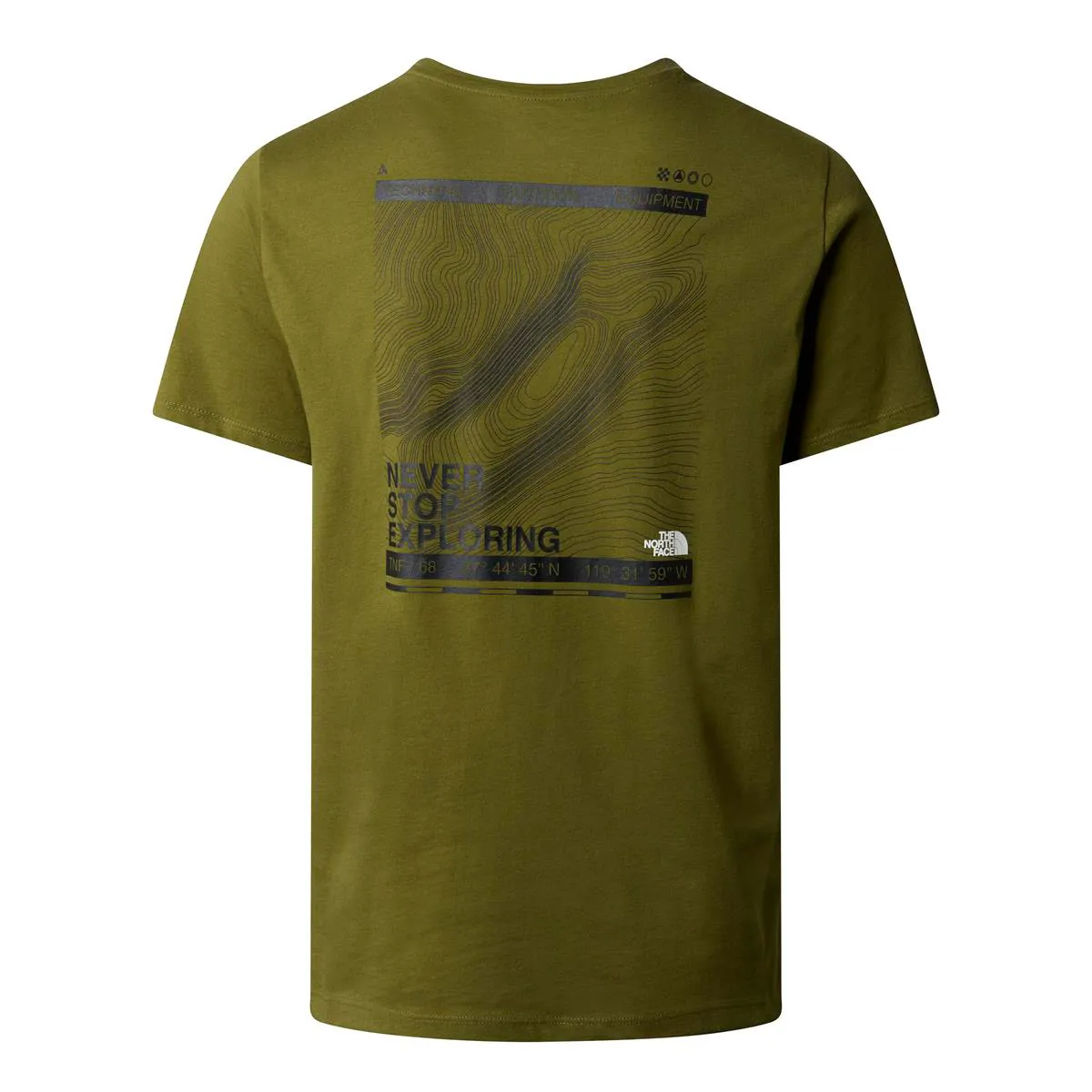 the north face M Foundation Mountain Lines Grap Tee For