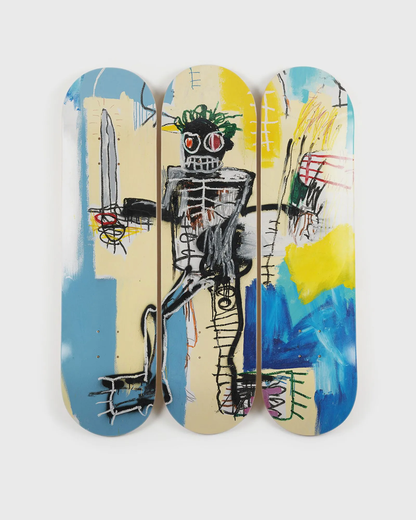 THE SKATEROOM JEANMICHEL BASQUIAT WARRIOR 1982 DECK