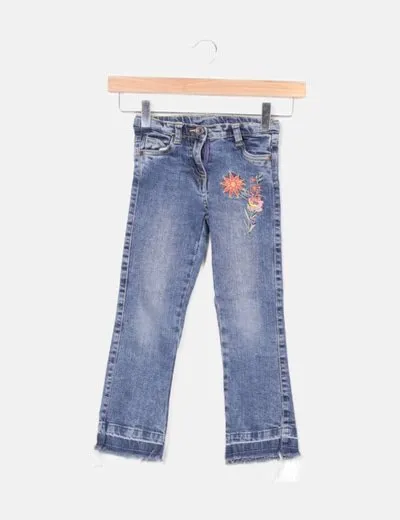 Tuc tuc Jeans denim azul bordado