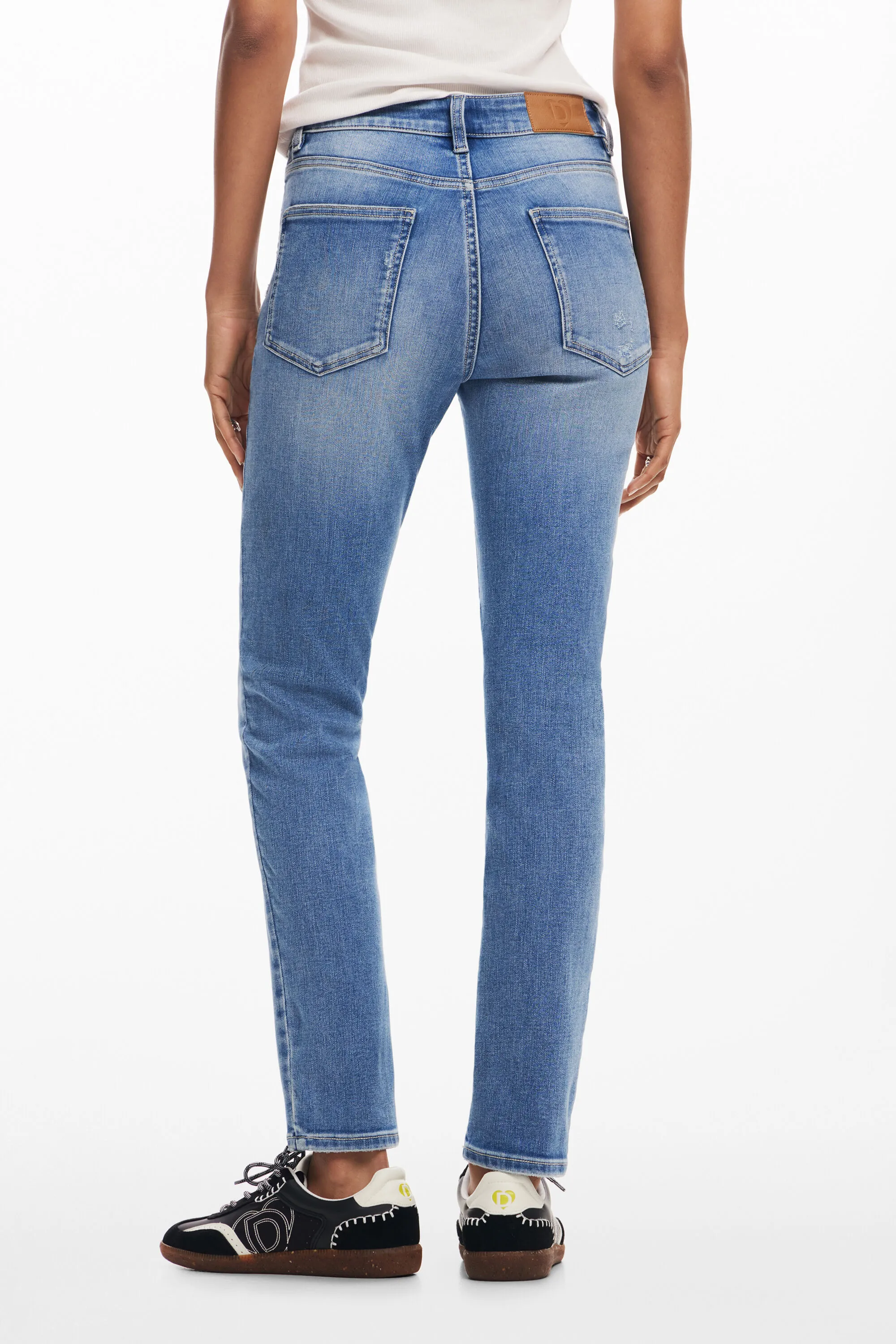 Vaqueros skinny lisos