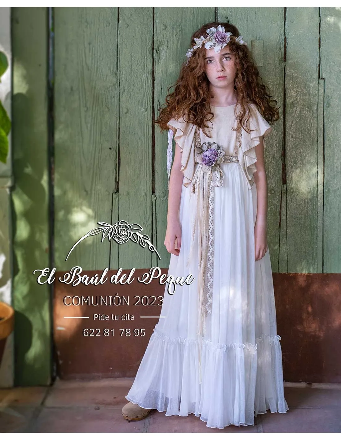 Vestido Comunión Amabela Colección Nerea 2023