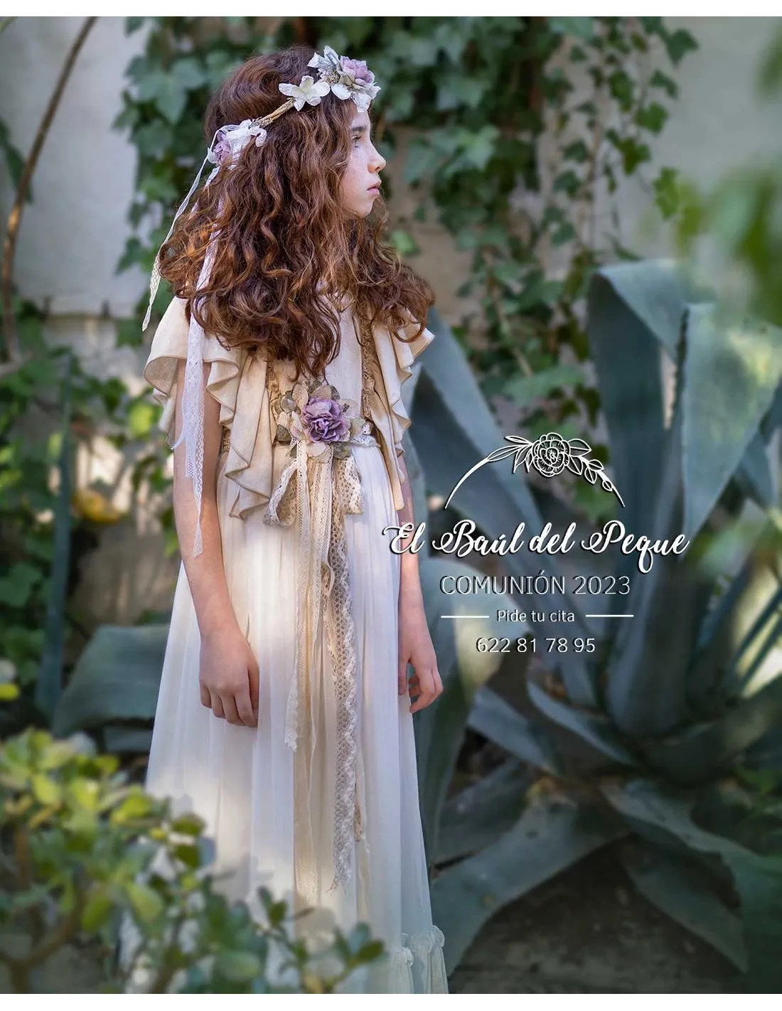 Vestido Comunión Amabela Colección Nerea 2023