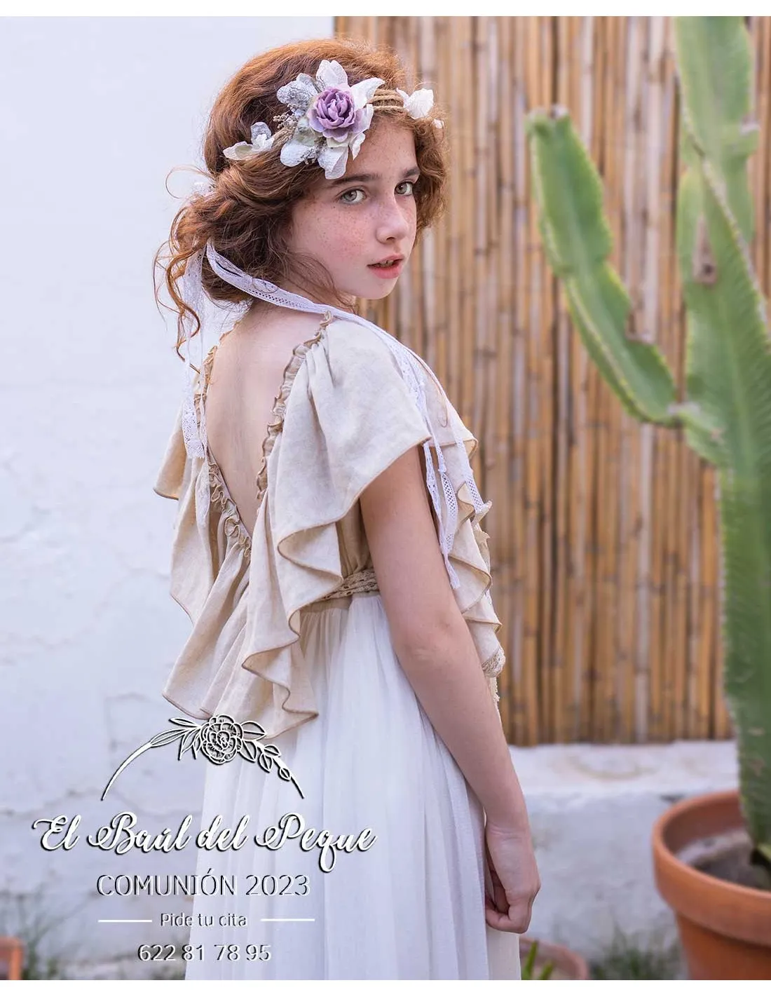 Vestido Comunión Amabela Colección Nerea 2023