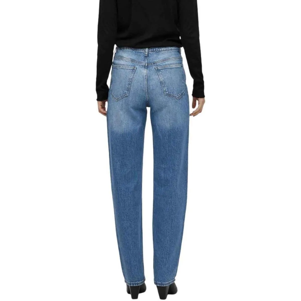 VIKELLY JAF HW STRAIGHT JEANS
