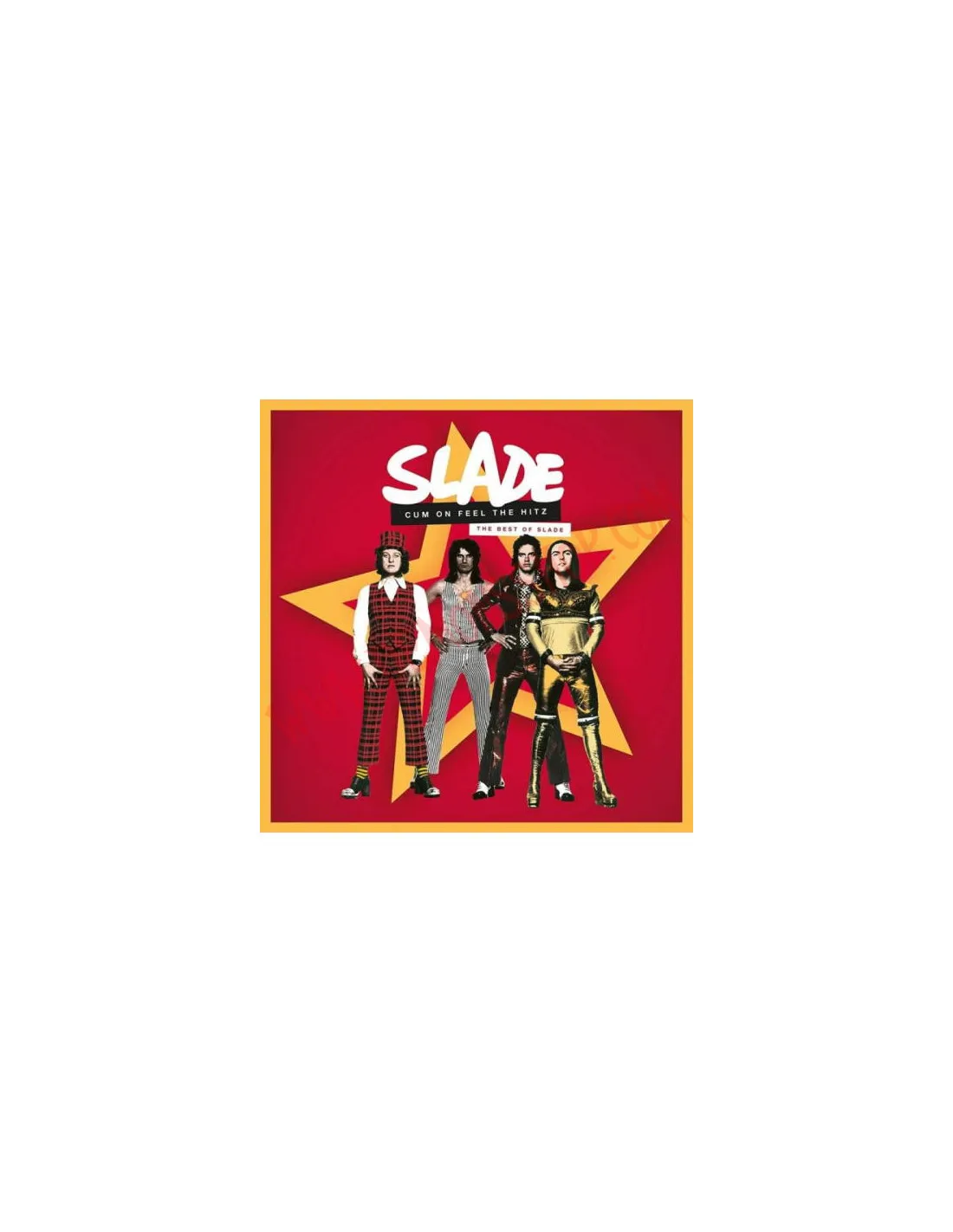VINILO LP SLADE  CUM ON FEEL THE HITZ. THE BEST OF SLADE