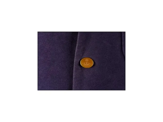 Vivienne Westwood Chaqueta larga Púrpura 