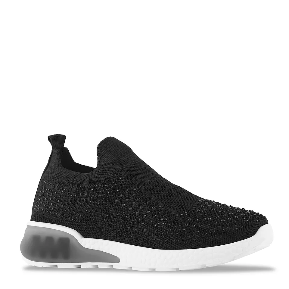 Zapatilla 105 Negras Urbana de Tela