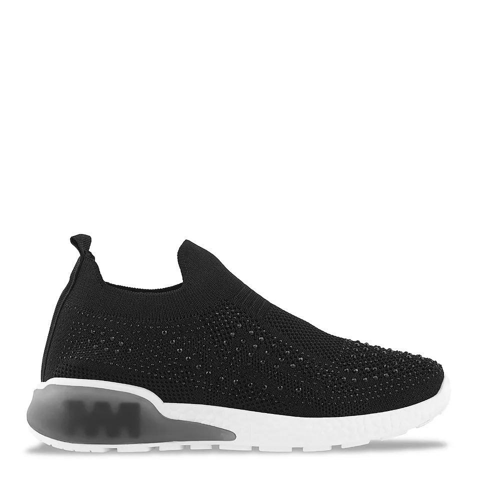 Zapatilla 105 Negras Urbana de Tela
