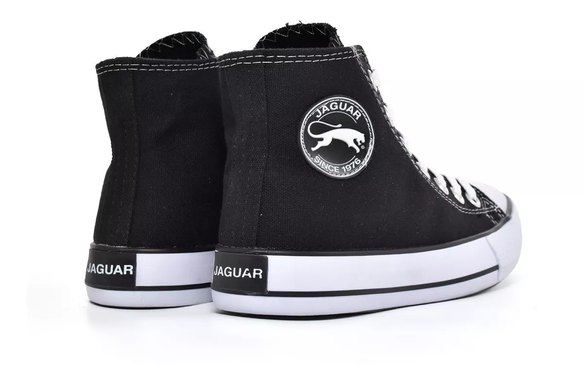Zapatilla Botita Mujer Urbana Lona Moda Liviana Jaguar 8575