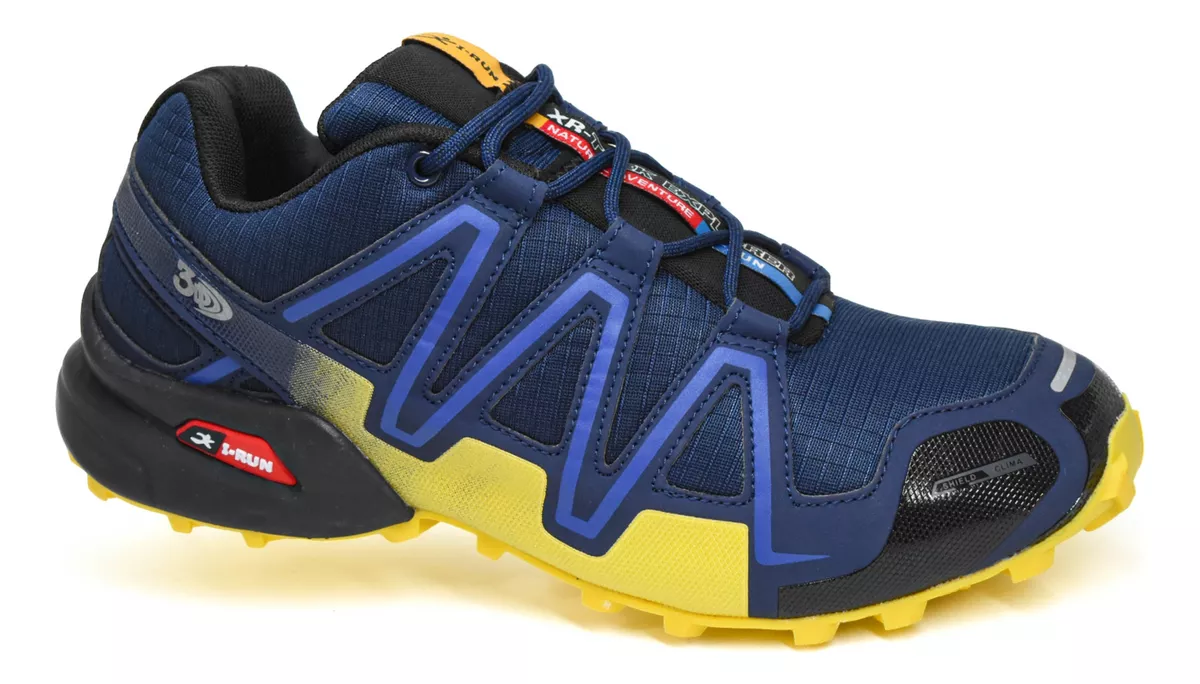 Zapatilla Trekking Hombre Importada Liviana Cómoda Irun 2000