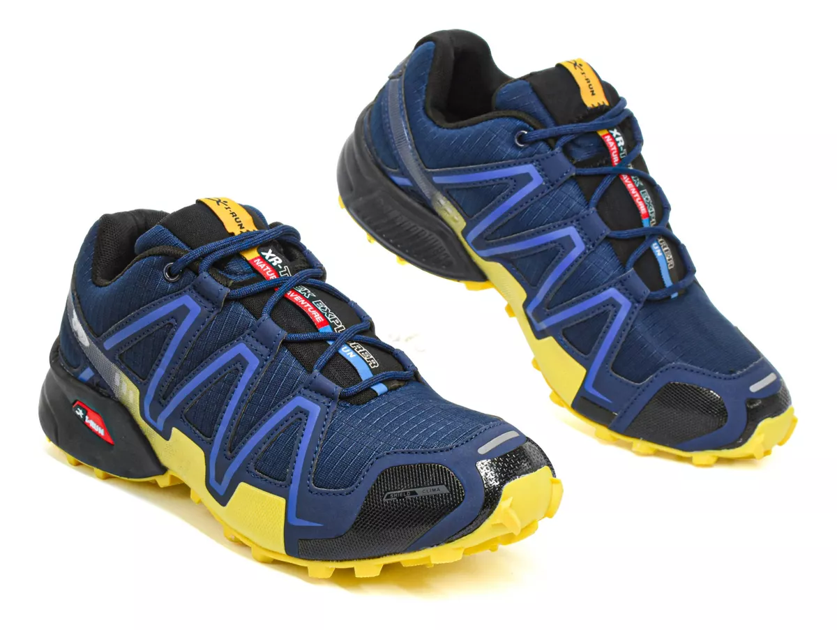 Zapatilla Trekking Hombre Importada Liviana Cómoda Irun 2000