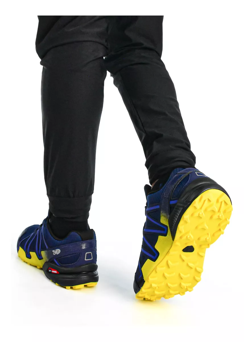 Zapatilla Trekking Hombre Importada Liviana Cómoda Irun 2000