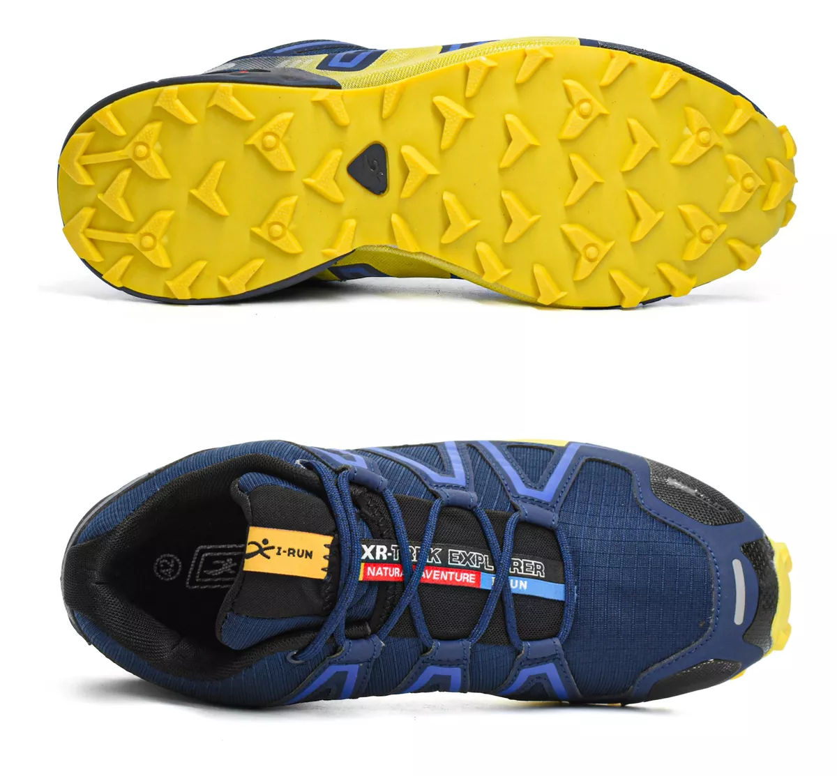 Zapatilla Trekking Hombre Importada Liviana Cómoda Irun 2000