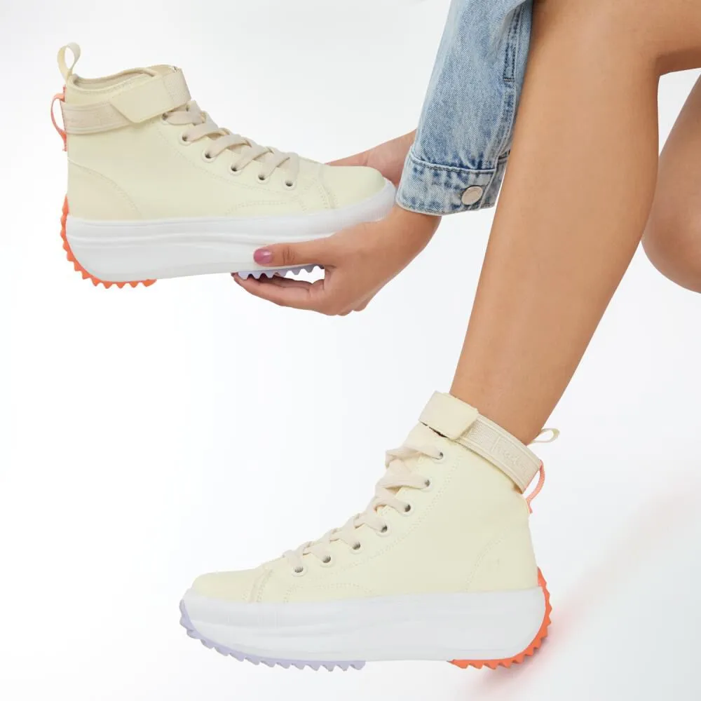 Zapatilla Urbana Mujer Freedom Amarillo