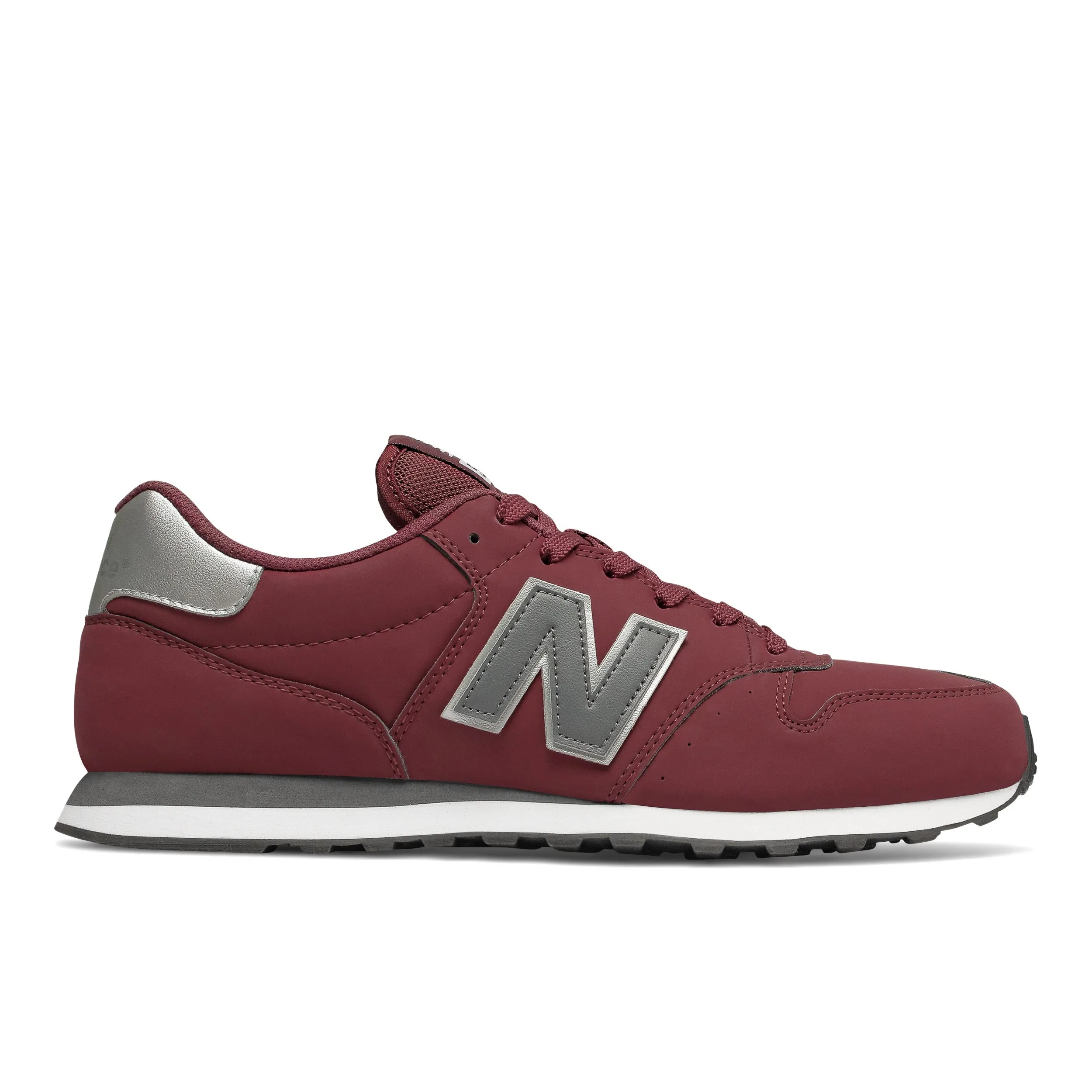 Zapatillas Urbana Hombre New Balance 500 Burdeo