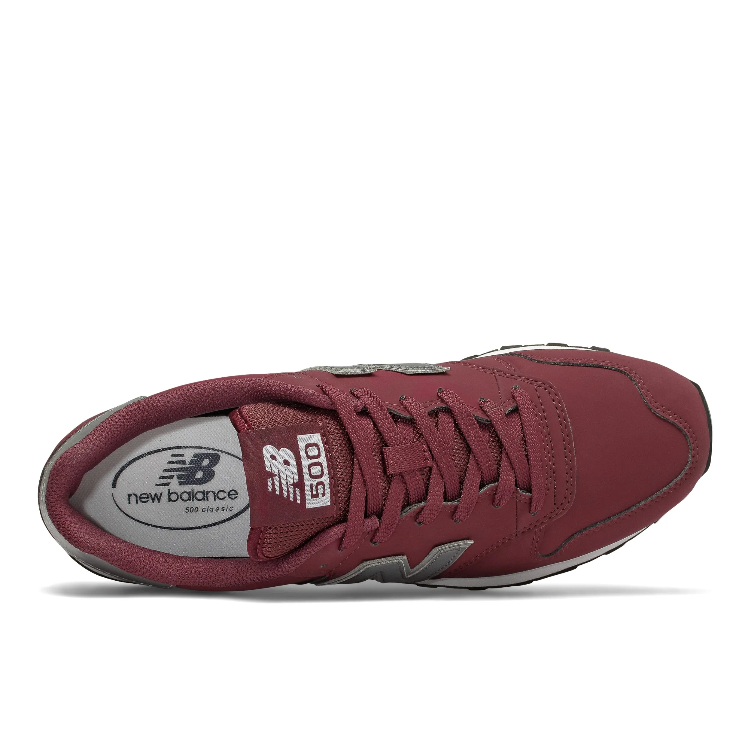 Zapatillas Urbana Hombre New Balance 500 Burdeo
