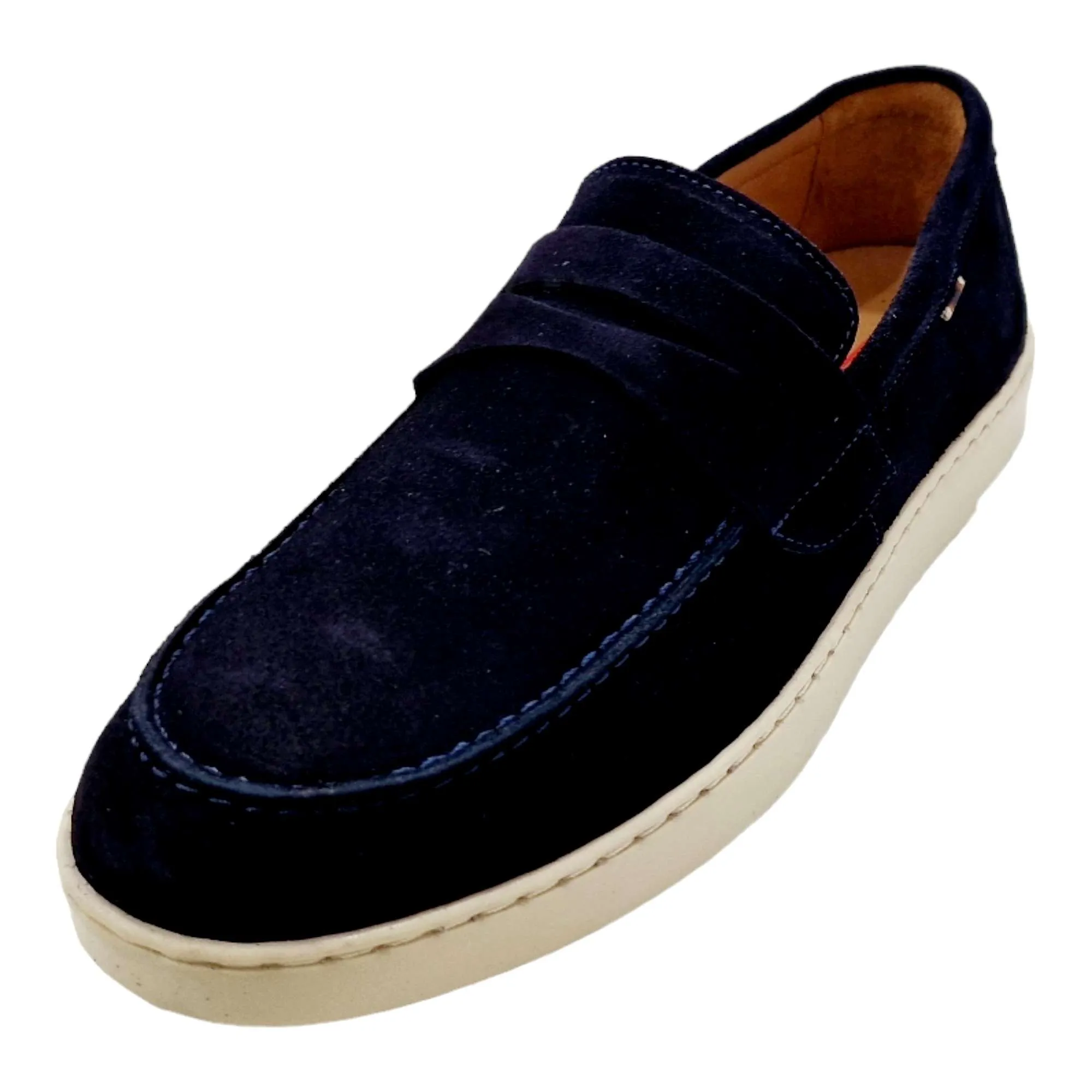 ZAPATOS MOCASÍN HOMBRE PIEL SUELA CASCO MARINO