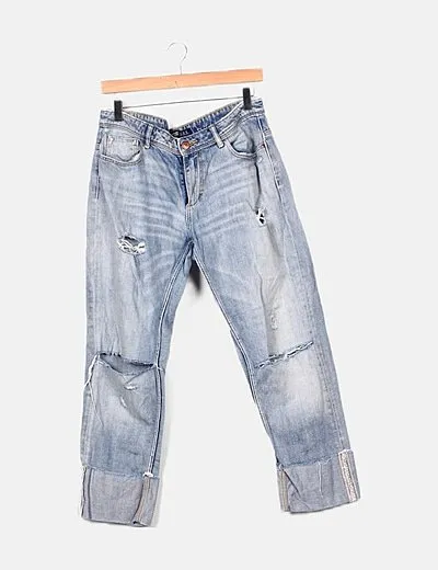 Zara Jeans denim rotos